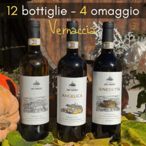 Offerta Black Friday – Selezione Vernaccia 12 bottiglie