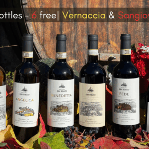 Offerta Black Friday - Selezione Vernaccia e Sangiovese - 18 bottiglie